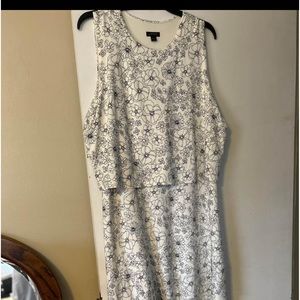 J Jill dress, never worn Size large Knee length